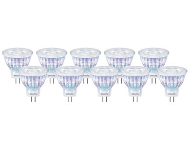 Philips CorePro LEDspot 2.3-20W 827 MR11 36D Warm Wit 10-Pack 