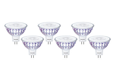 Philips MASTER MR16 LED Spot 5-35W 36D Extra Warm Wit Dimbaar 6-Pack