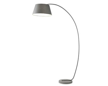 Annecy Design Vloerlamp Boog Grijs 195cm