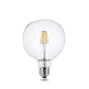 E27 LED Filament Globelamp 6W Warm Wit Dimbaar 125mm