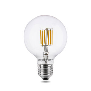 E27 LED Filament Globelamp 6W Warm Wit Dimbaar 