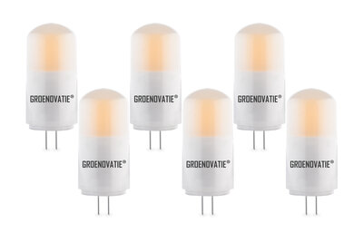 G4 LED Lamp 3W COB Warm Wit Dimbaar 6-Pack