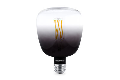 E27 LED Filament XL T145 Half Smoke Globelamp 6W Warm Wit Dimbaar