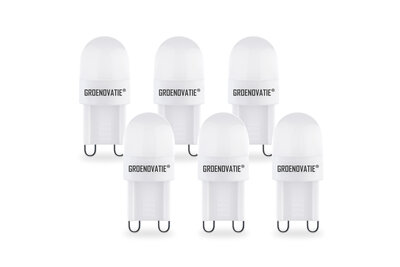 G9 LED Lamp 1W Extra Klein Warm Wit 6-Pack