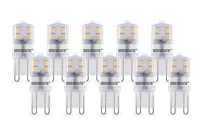 G9 LED Lamp 2W Extra Klein Warm Wit 10-Pack
