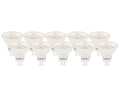 GU4 / MR11 LED Spot 2W Warm Wit 35mm 10-Pack