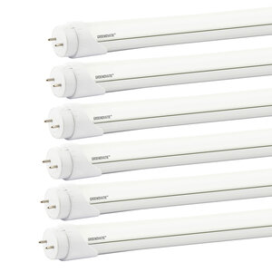 LED TL T8 Buis Pro, 22W, 150cm, 2640 Lumen, 830 Warm Wit, 6-Pack