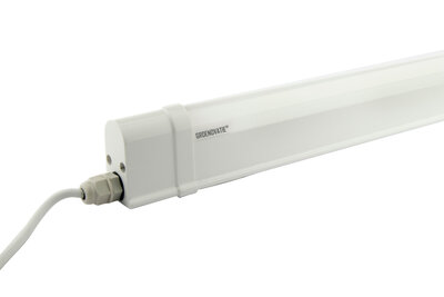 LED TL T5 Geintegreerd Armatuur, 16W, 120 cm, Warm Wit, Waterdicht