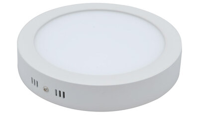 LED Paneel Plafondlamp 6W, Rond 12cm, Opbouw