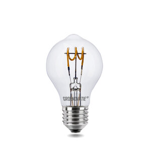 E27 LED Filament Lamp 3W Spiral Extra Warm Wit Dimbaar
