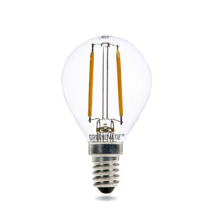 E14 LED Filament Kogellamp 2W Extra Warm Wit Dimbaar