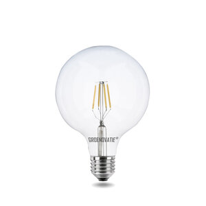 E27 LED Filament Globelamp 4W Warm Wit Dimbaar 125mm