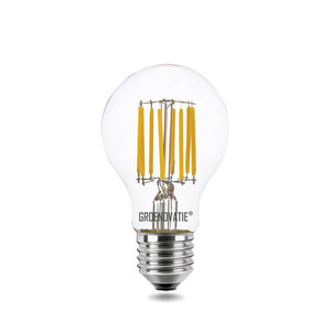 E27 LED Filament Lamp 8W Warm Wit Dimbaar