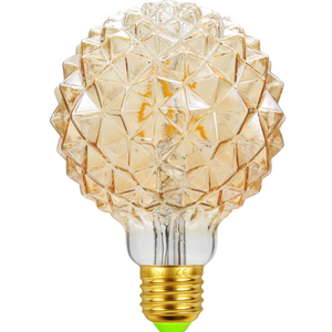 E27 LED Filament Pine Goud Globelamp 4W Extra Warm Wit Dimbaar 