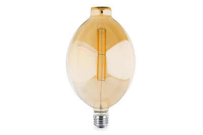 E27 LED Filament BT180 Goud Globelamp 12W Warm Wit Dimbaar 