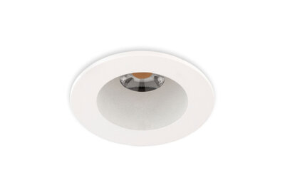 Inbouwspot LED 7W CREE, Tridonic Driver, Rond, Ø55mm, Verdiept, Dimbaar, Warm Wit