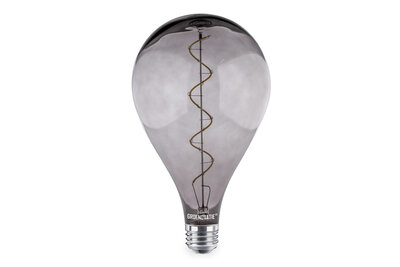 E27 LED Filament XL A165 Smoke Lamp 6W Warm Wit Dimbaar 