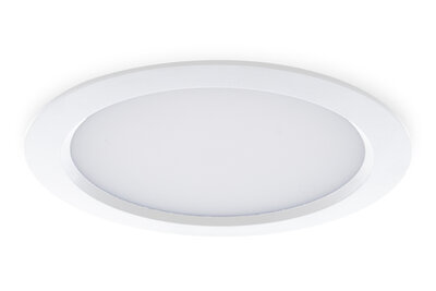LED Paneel Plafondlamp 24W, Rond ⌀23cm, Warm Wit, Inbouw