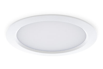 LED Paneel Plafondlamp 30W, Rond ⌀23cm, Warm Wit, Inbouw