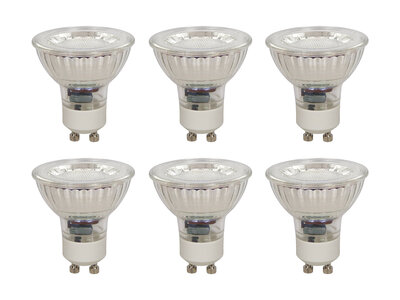 GU10 LED Spot 4.6-50W Extra Warm Wit 6-Pack