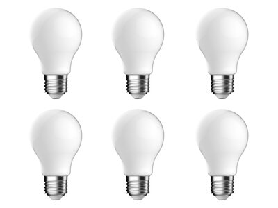 E27 LED Lamp 7-60W Extra Warm Wit 6-Pack