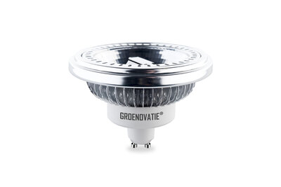 GU10 AR111 LED Spot COB 12W 15D Warm Wit Dimbaar