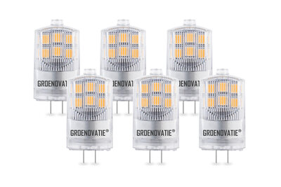 G4 LED Lamp 2W Warm Wit 6-Pack