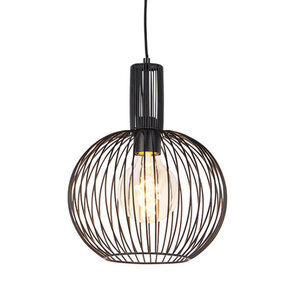 Design Metalen Hanglamp, Zwart, ⌀45 cm