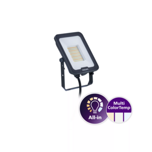 Philips LED Breedstraler 20W Waterdicht IP65 Multi-Color met Sensor