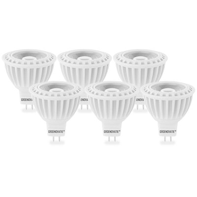 snor Fondsen vingerafdruk GU5.3 / MR16 Dimbare LED Spot COB 5W Warm Wit 6-Pack - Lamp #1